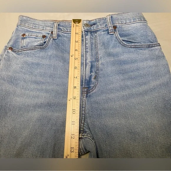 Abercrombie & Fitch Jeans Women’s 6/28 Blue Denim Curve Love Y2K 90s Preppy - Picture 11 of 14